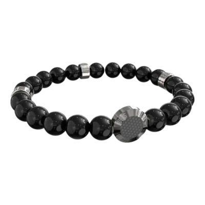Guess Mens Bracelet JUMB04049JWSTBKTU