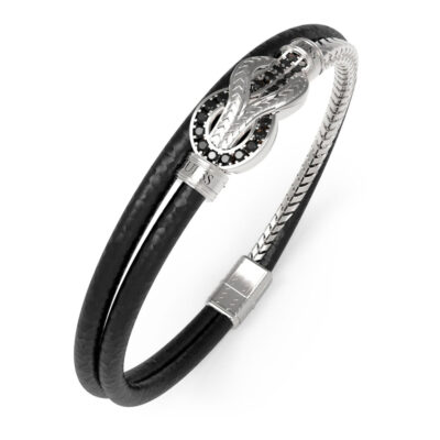 Guess Mens Bracelet JUMB05029JWSTBKL